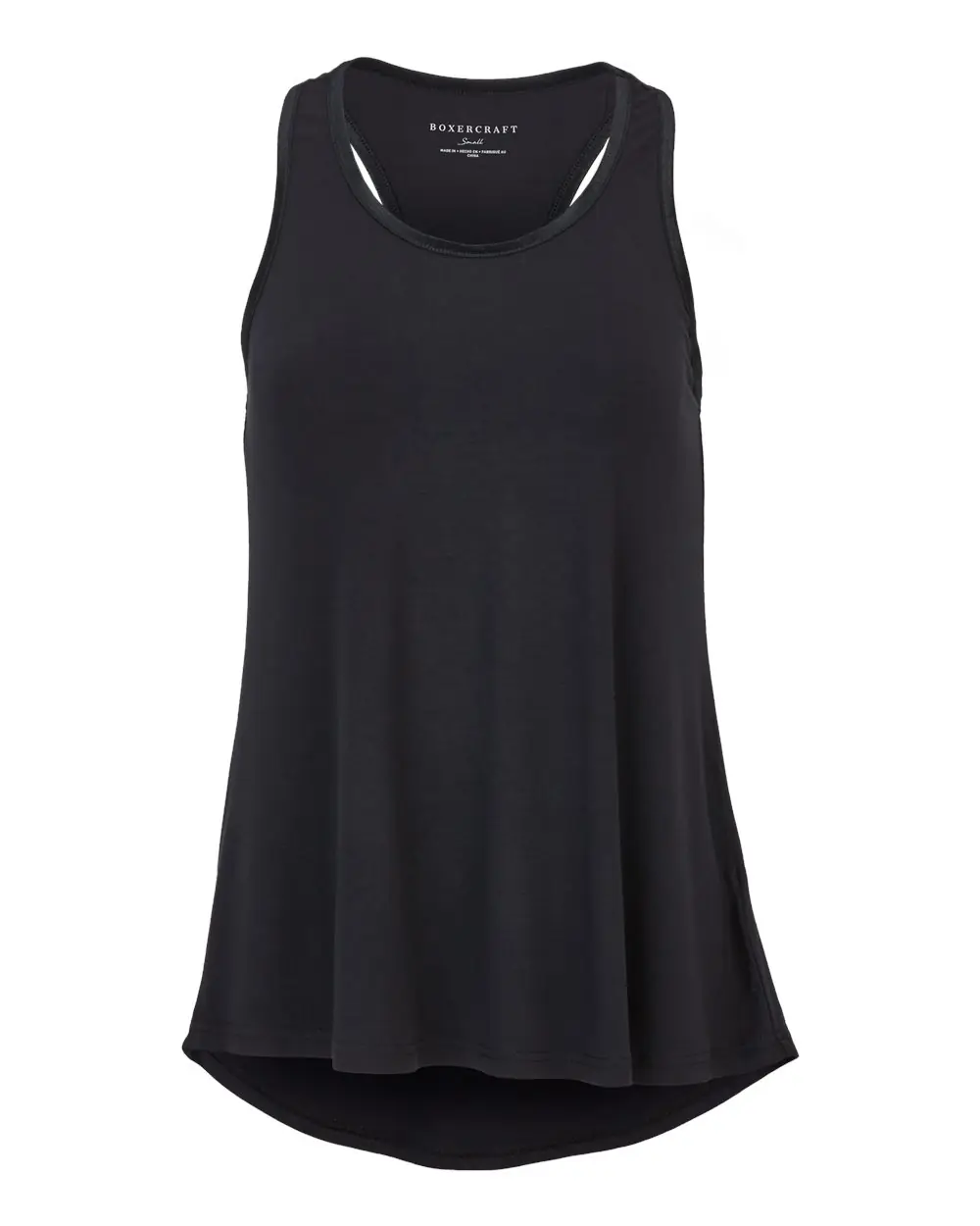 Boxercraft Women's Bamboo Tank Top in Black