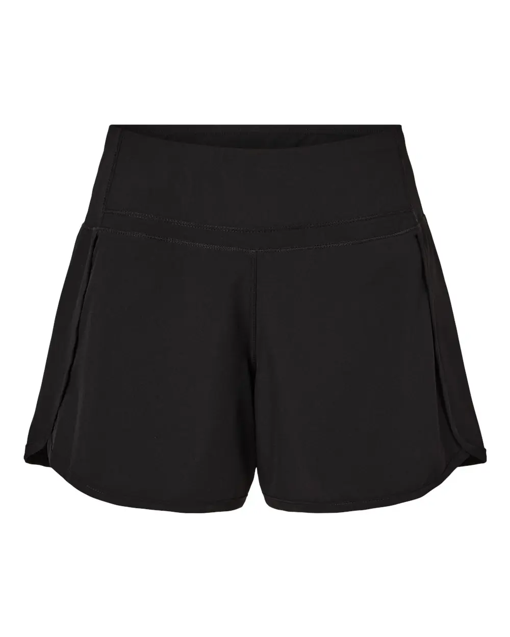 Boxercraft Women's Stretch Woven Lined Shorts in Black