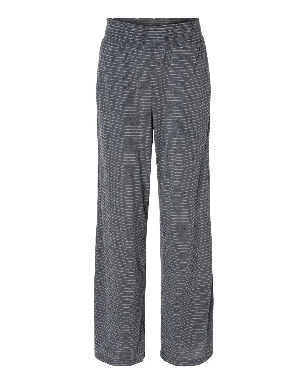 Boxercraft Women's Evelyn Wide Leg Lounge Pants in Black/ Oxford