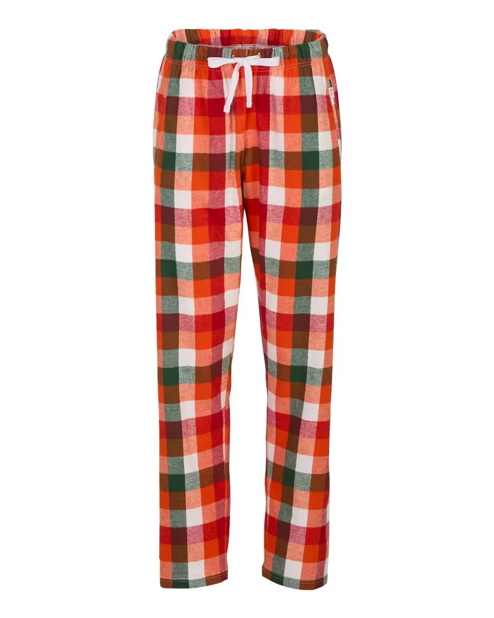 Boxercraft Women's Haley Flannel Pants in Autumn Buffalo Check