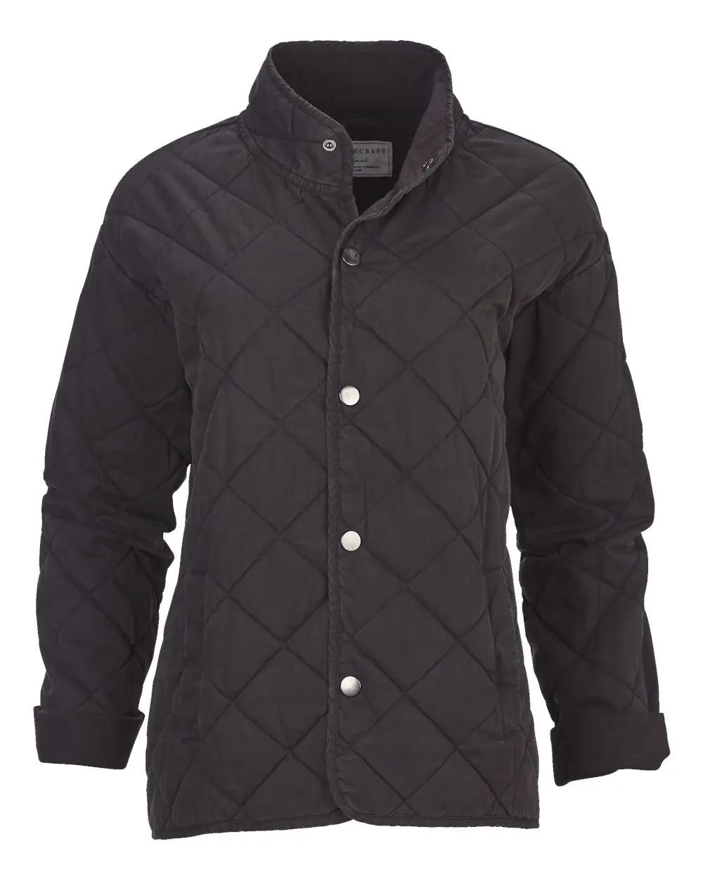 Boxercraft Women's Quilted Market Jacket in Black