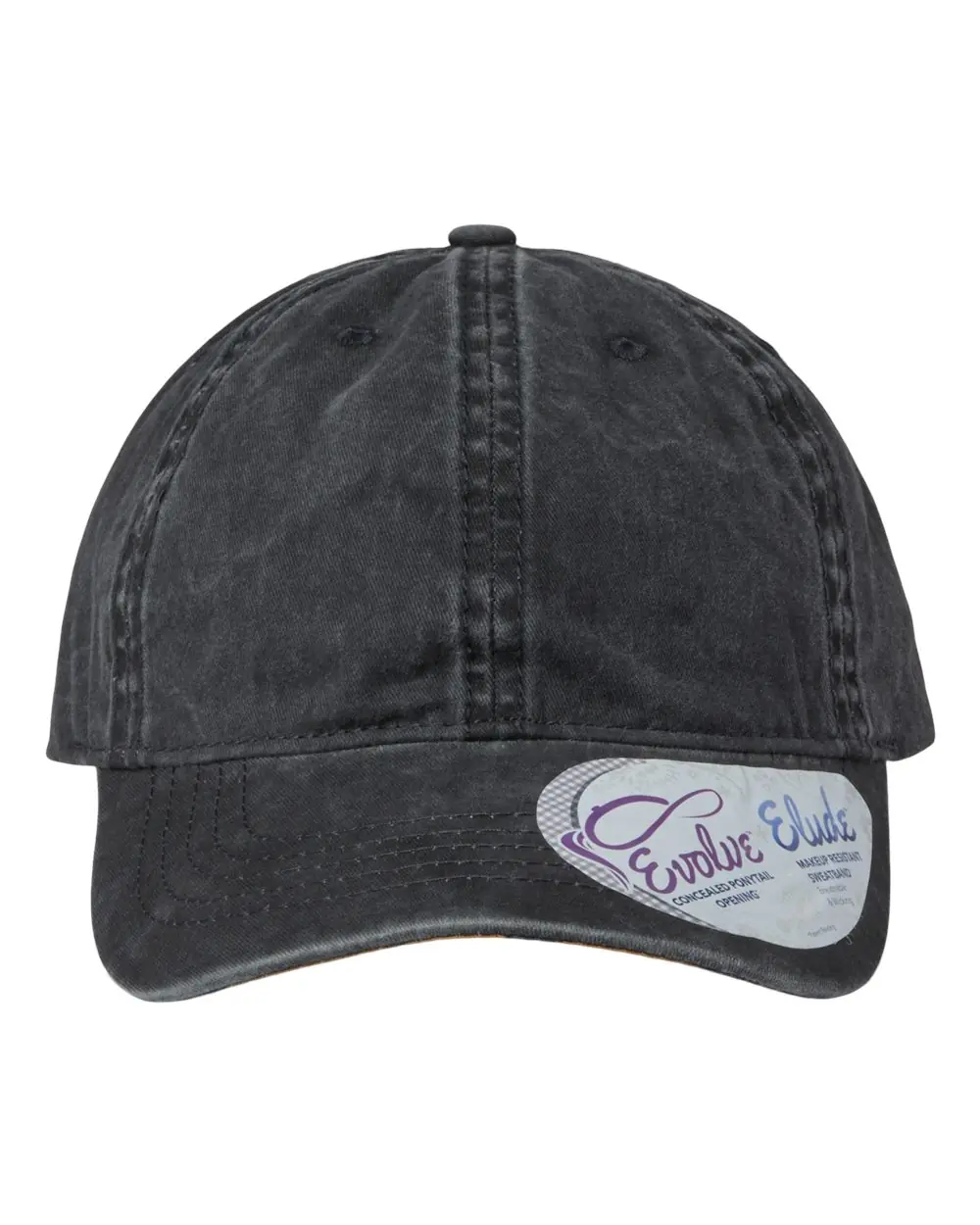 Infinity Her Women's Pigment-Dyed with Fashion Undervisor Cap in Black/ Leopard