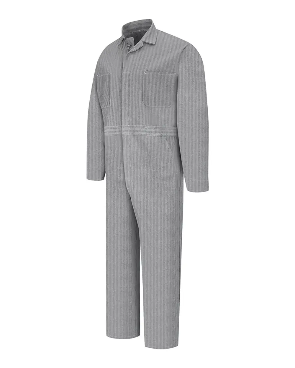 Red Kap Men's Extended Sizes Button-Front Cotton Coveral