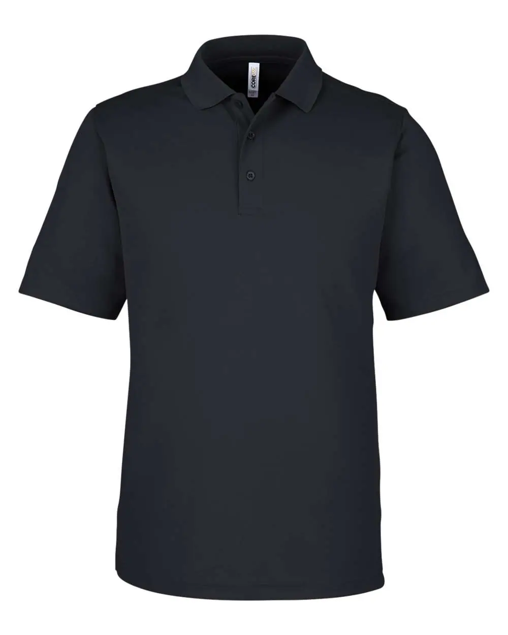 CORE365 Men's Market Snag Protect Mesh Polo in Black