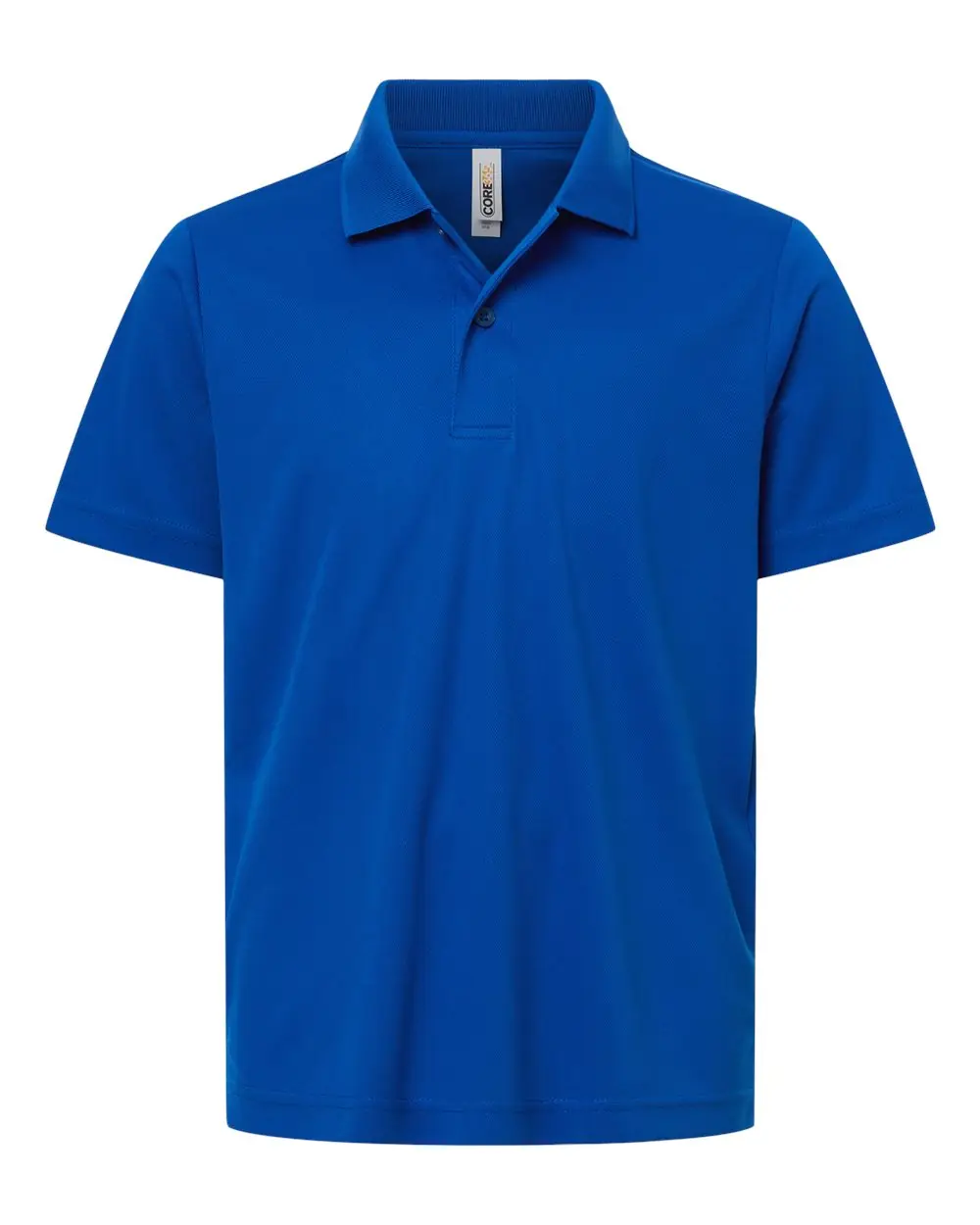 CORE365 Youth Nova Performance Pique Polo in True Royal