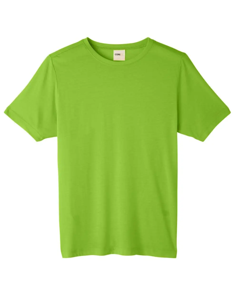 CORE365 Unisex Fusion ChromaSoft™ Performance T-Shirt in Acid Green
