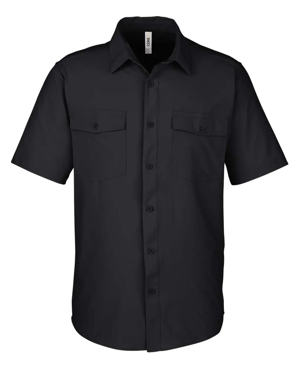 CORE365 Men's Ultra UVP® Marina Shirt in Black