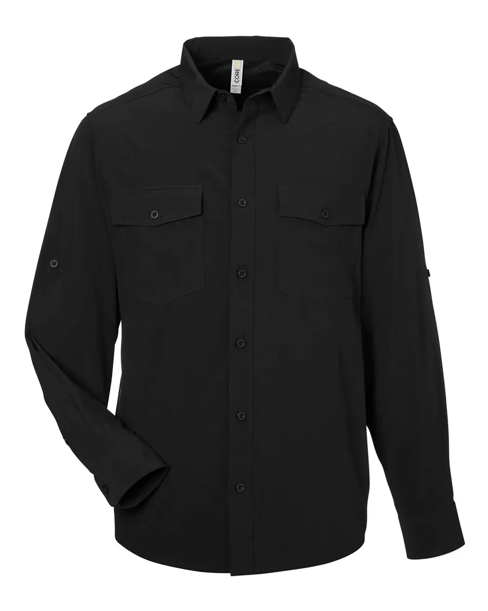 CORE365 Men's Ultra UVP® Marina Shirt in Black