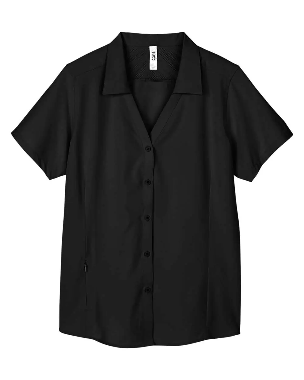 CORE365 Women's Ultra UVP® Marina Shirt in Black