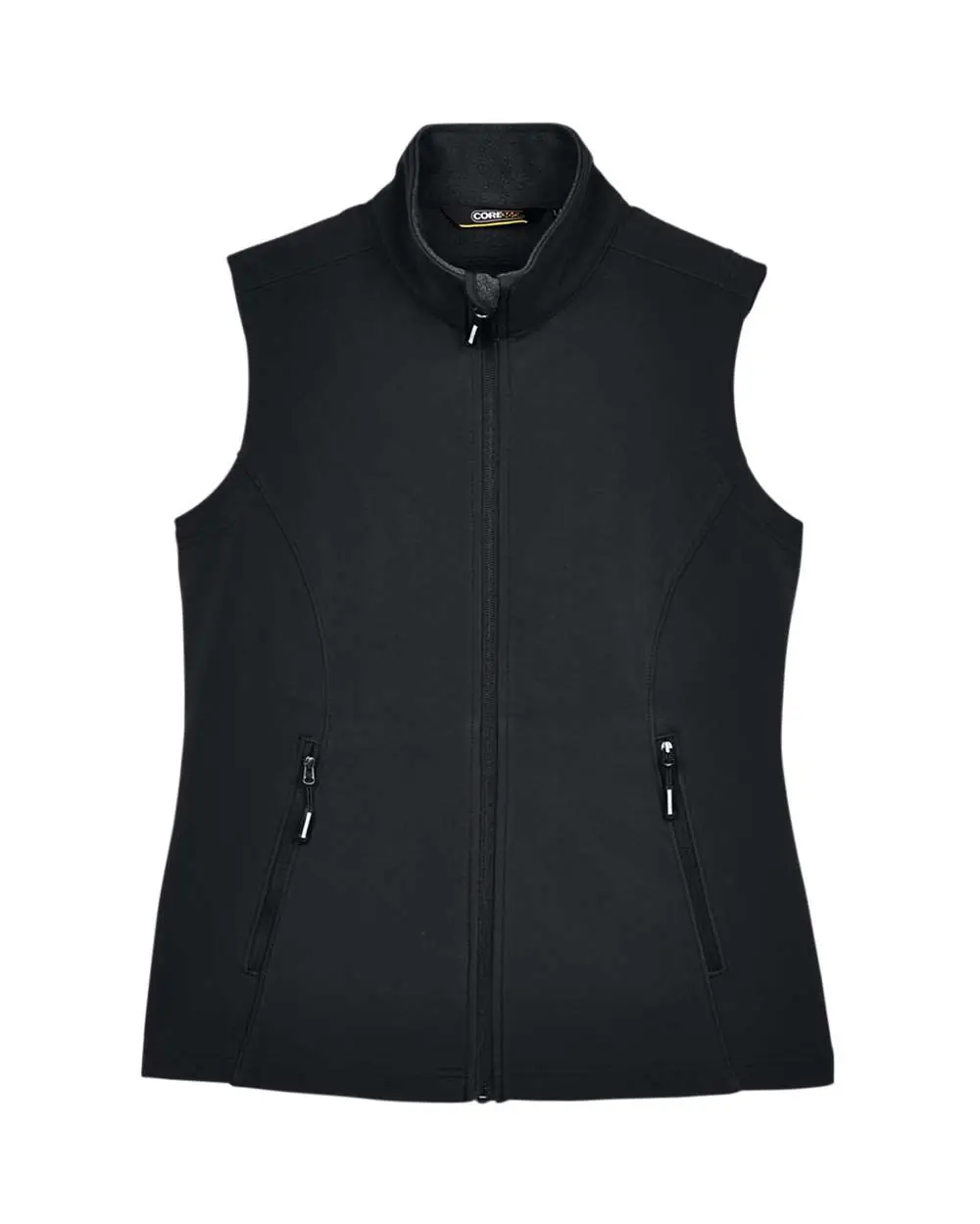CORE365 Women's Cruise Two-Layer Fleece Bonded Soft Shell Vest