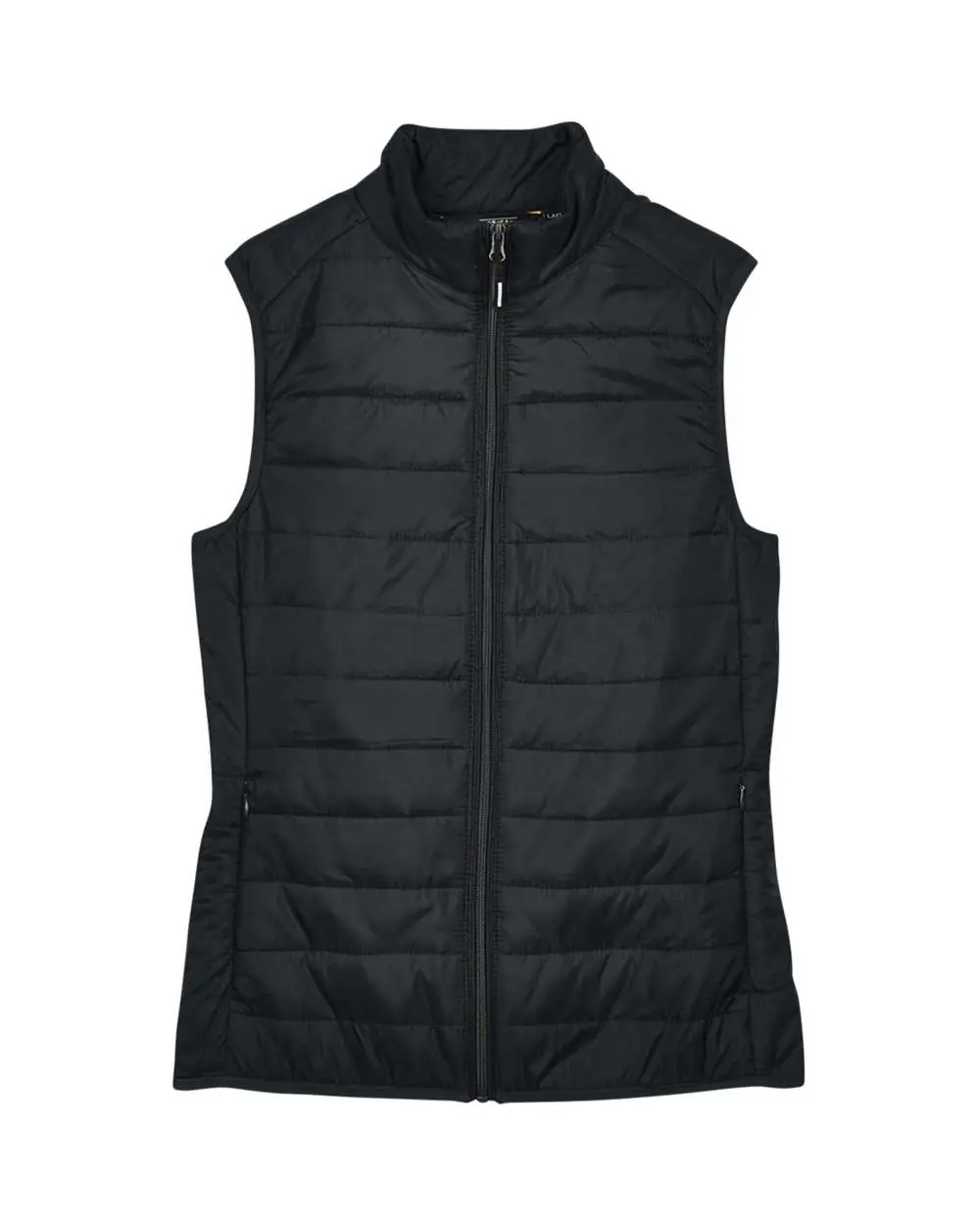 CORE365 Women's Prevail Packable Puffer Vest in Black