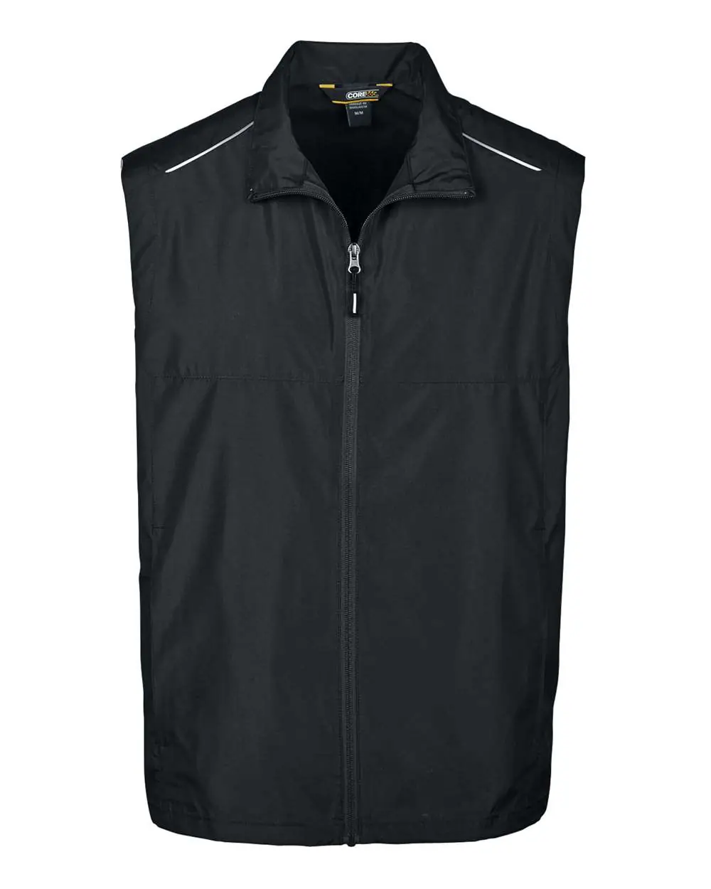 CORE365 Men's Techno Lite Unlined Vest in Black