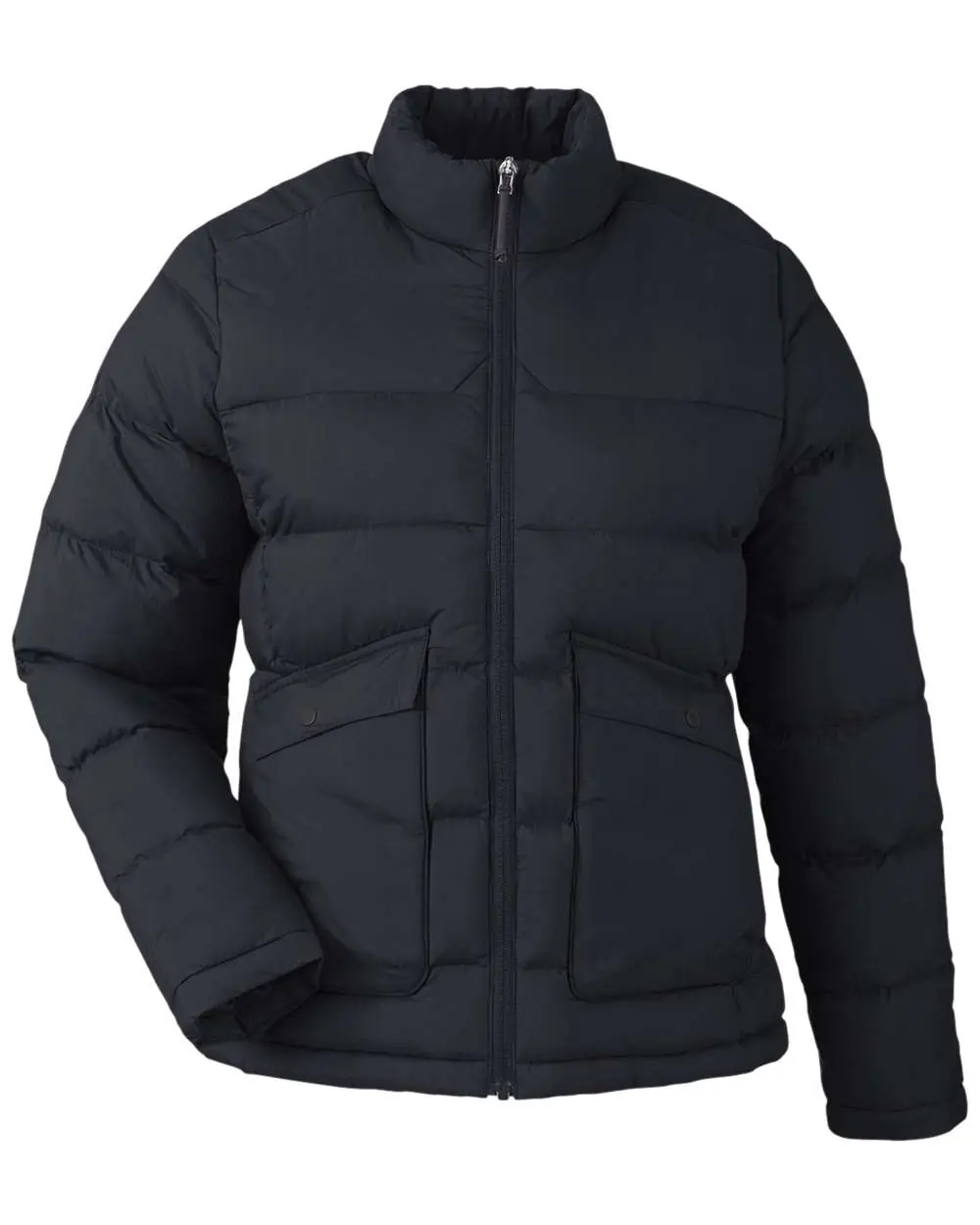 CORE365 Women's Inspire Puffer Jacket in Black