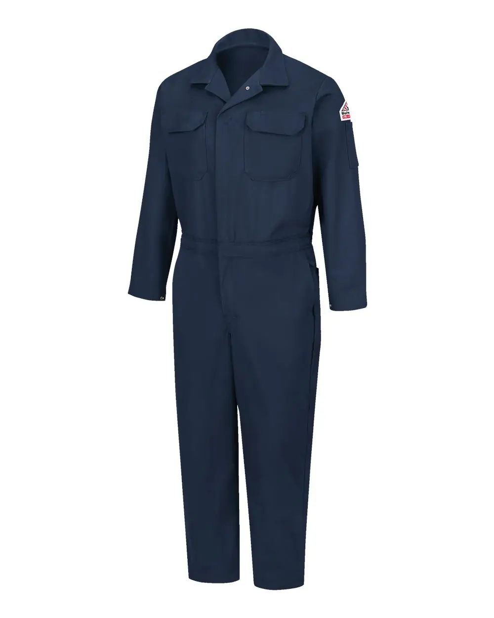 Bulwark Men's Tall Flame Resistant Coverall in Navy