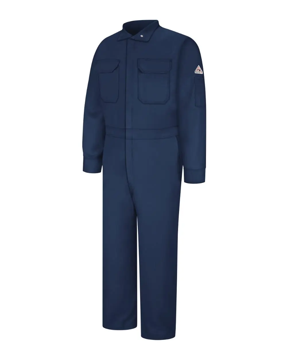 Bulwark Men's Deluxe Coverall in Navy