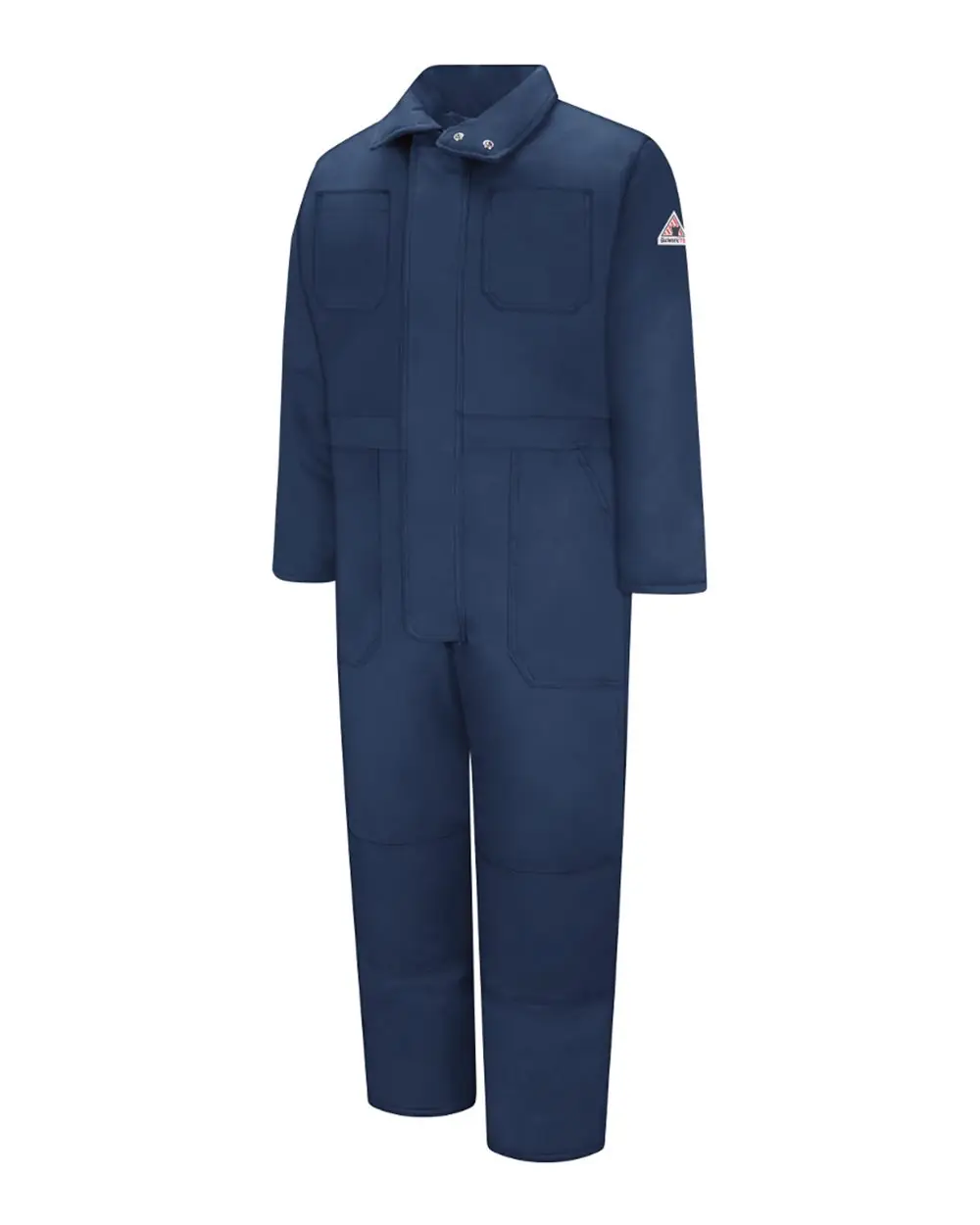 Bulwark Men's Premium Insulated Coverall - EXCEL FR® ComforTouch in Navy