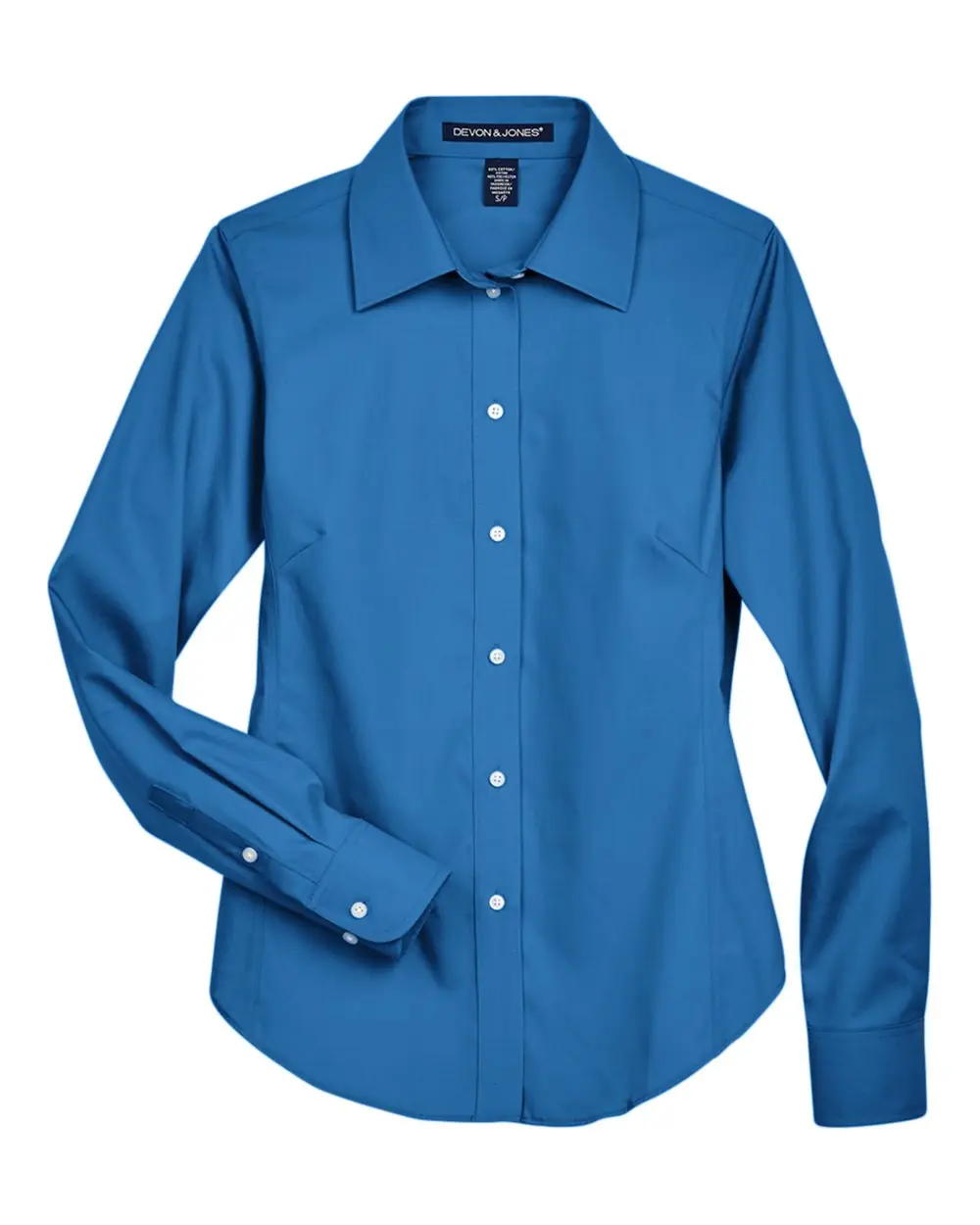 Devon & Jones Women's Crown Collection® Oxford Woven Dress Shirt in French Blue