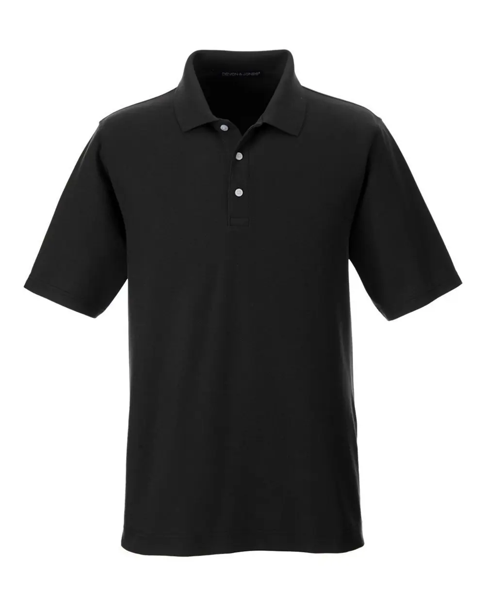 Devon & Jones Men's Tall DRYTEC20™ Performance Polo in Black