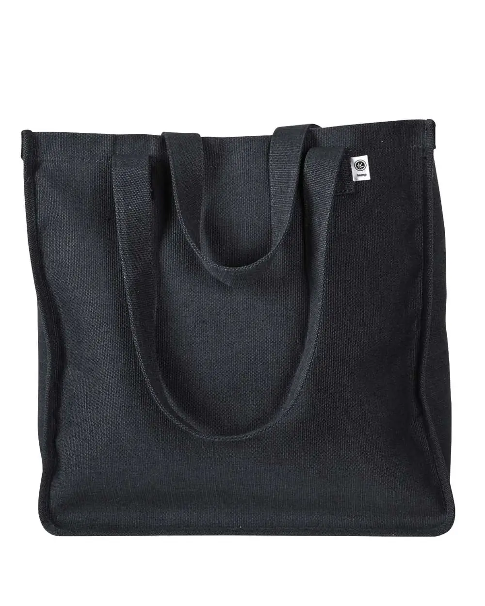 econscious Hemp Market Tote in Black