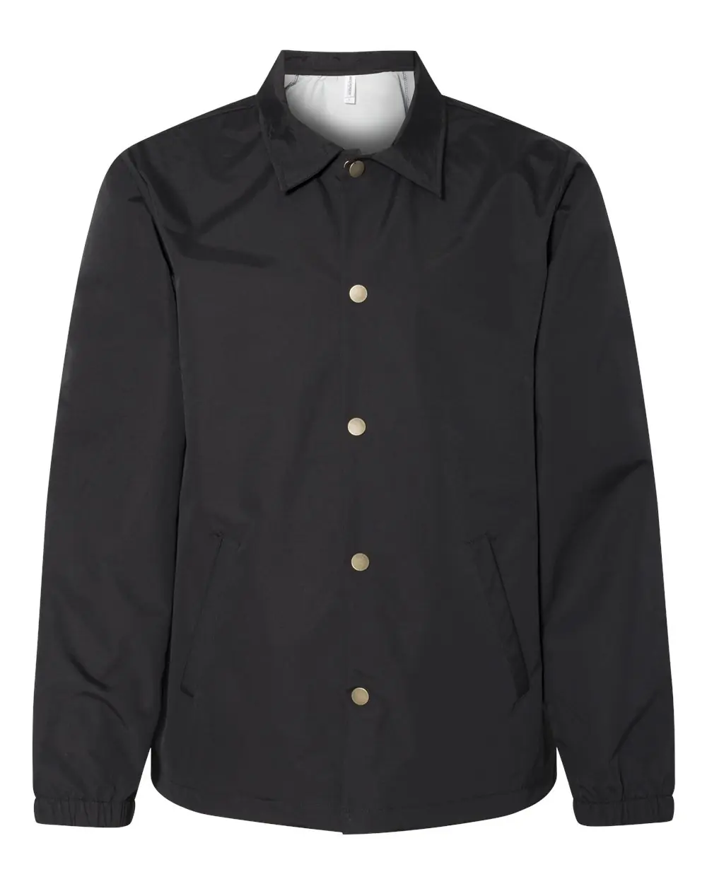 Independent Trading Co. Men's Water-Resistant Windbreaker Coach’s Jacket