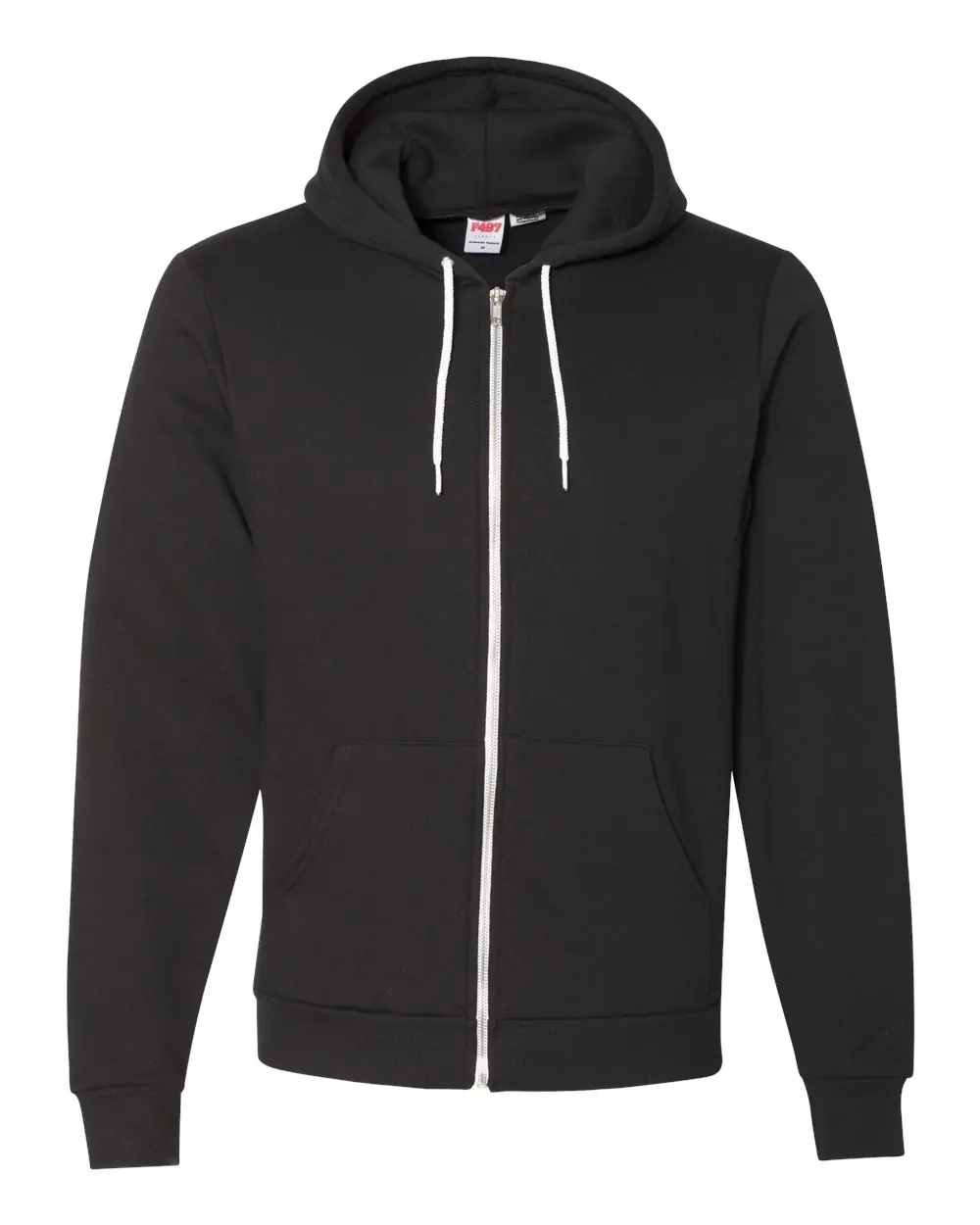 American Apparel Unisex USA-Made Flex Fleece Full-Zip Hoodie Sweatshirt