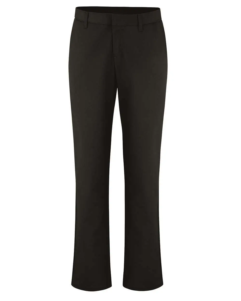 Dickies Women's Industrial Flat Front Pants in Black - 32I