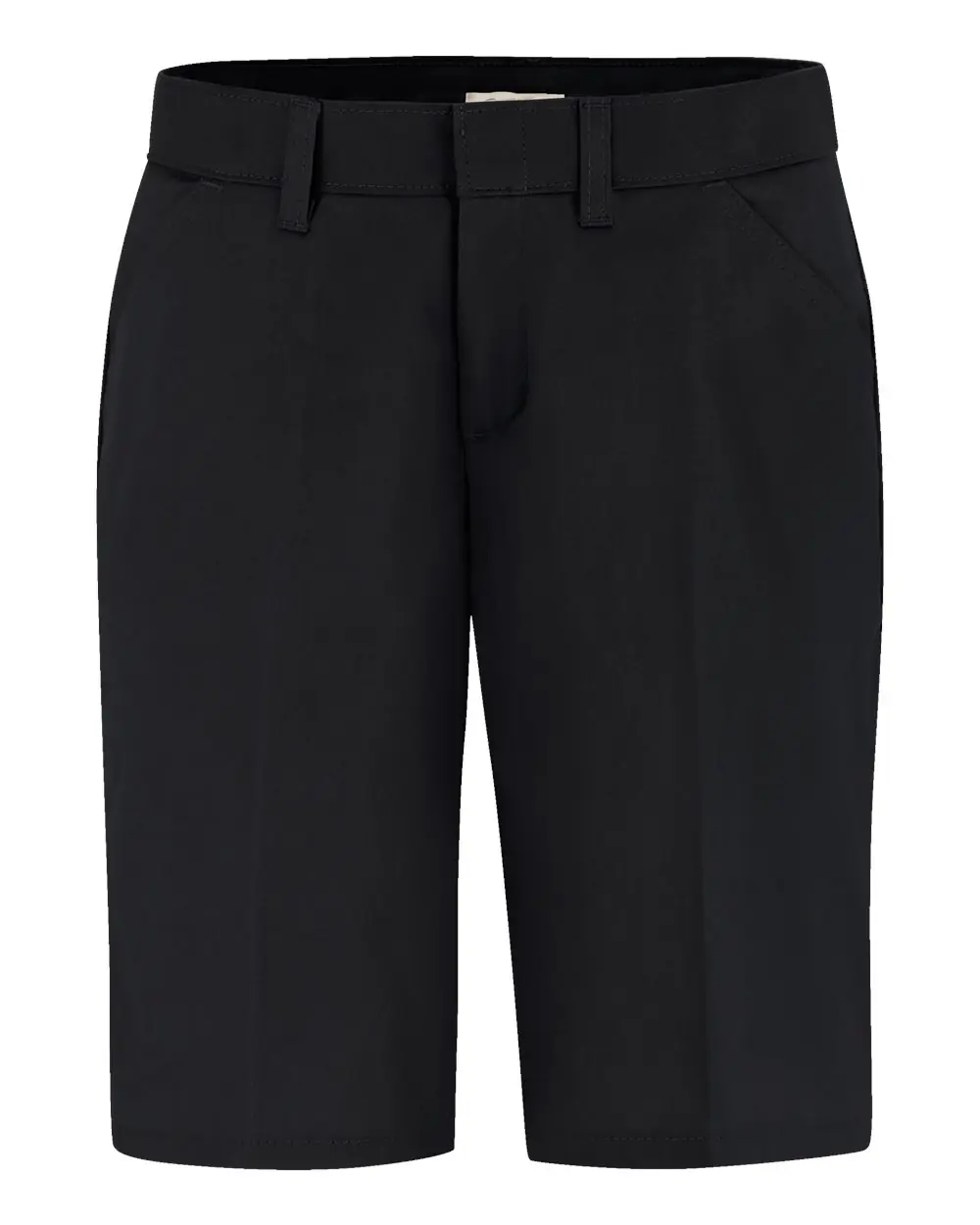 Dickies Women's Flat Front Shorts in Black
