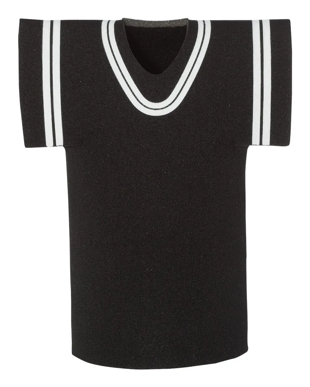 Liberty Bags Collapsible Jersey Foam Can & Bottle Holder in Black