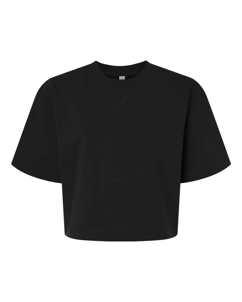 American Apparel Women's French Terry Mid-Length Boxy Top