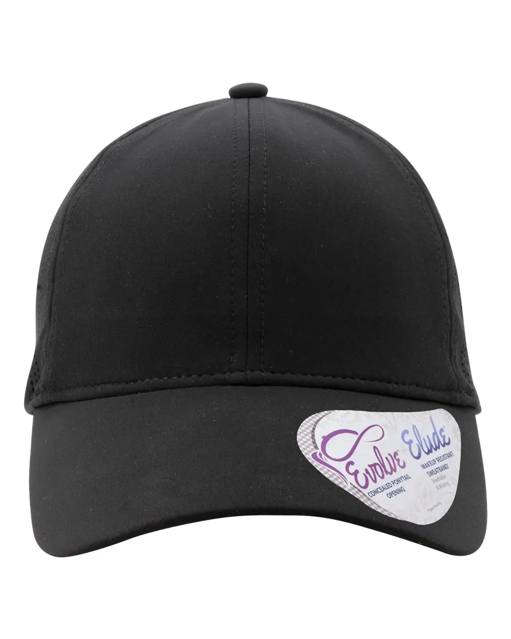 Infinity Her Women's Perforated Performance Cap in Black/ Swirl