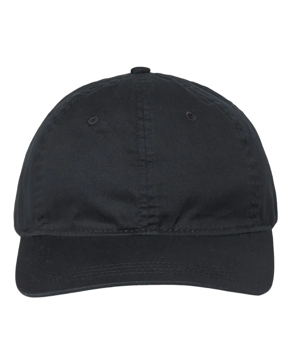 The Game Ultralight Cotton Twill Cap in Black
