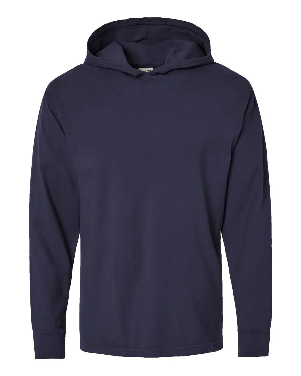 ComfortWash by Hanes Unisex Garment-Dyed Jersey Hooded Long Sleeve T-Shirt