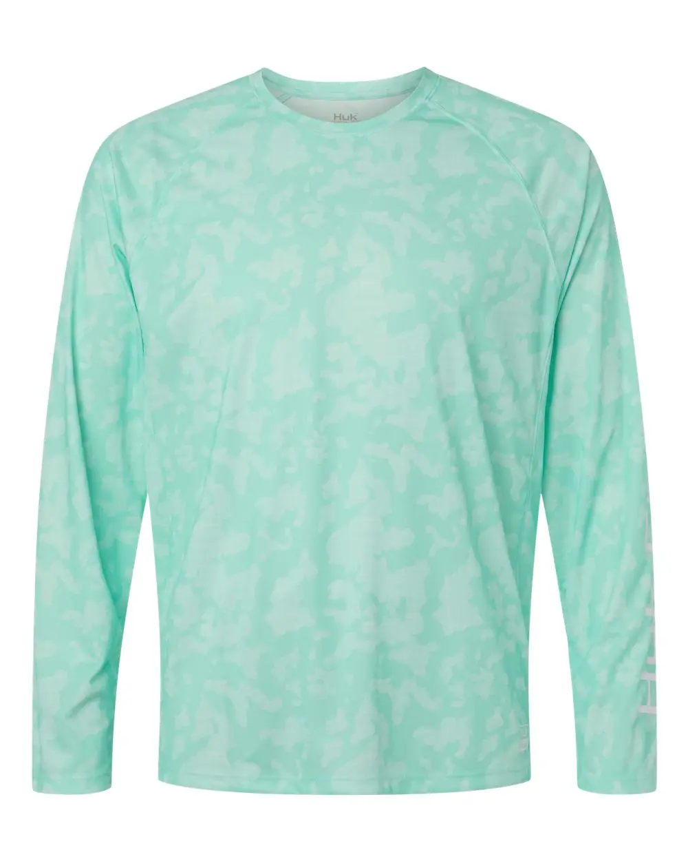 HUK Men's Lopro Running Lakes Long Sleeve T-Shirt in Beach Glass