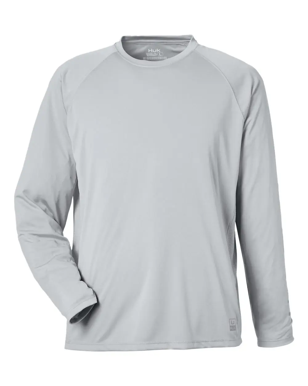 HUK Men's LoPro Pursuit Long Sleeve T-Shirt in Harbor Mist