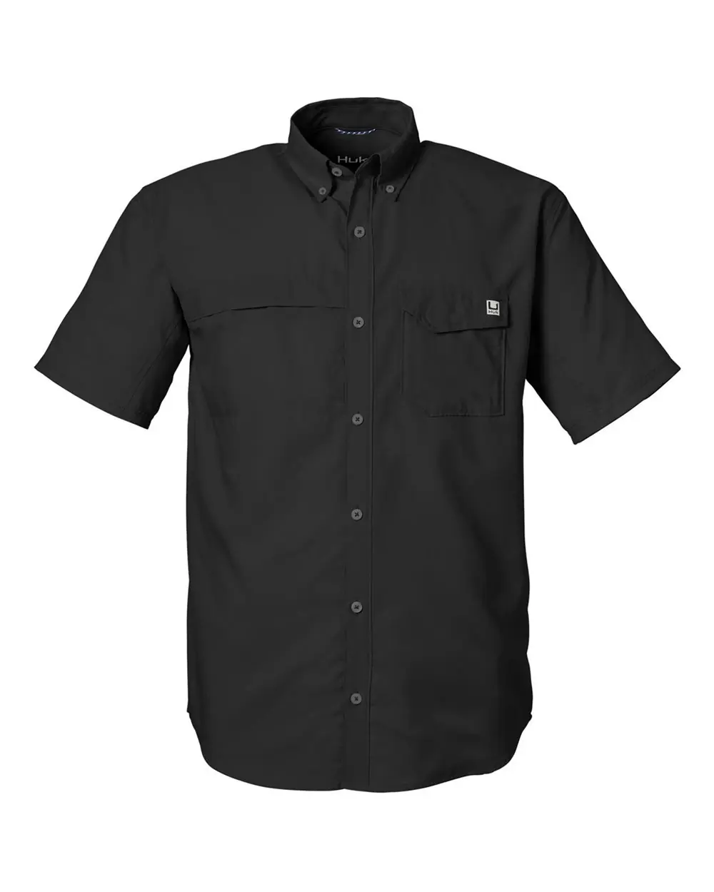 HUK Men's Tide Point Short Sleeve Shirt