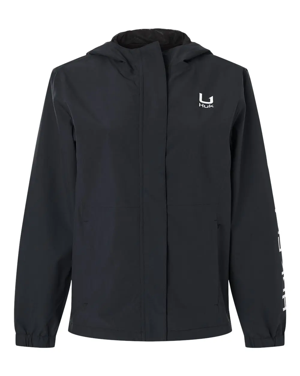 HUK Women's Storm Rain Jacket in Black