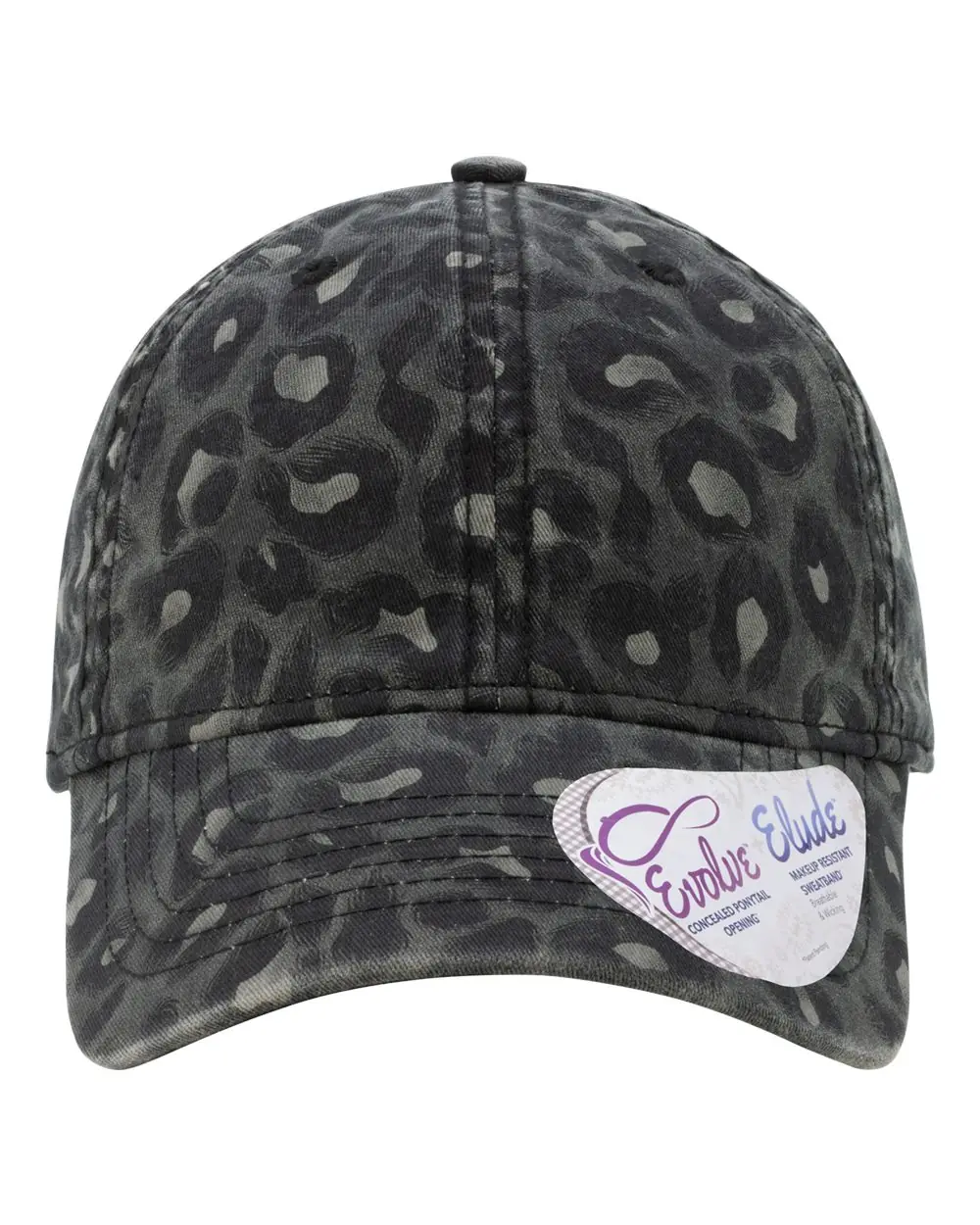 Infinity Her Women's Unstructured Fashion Prints Cap in Black Leopard