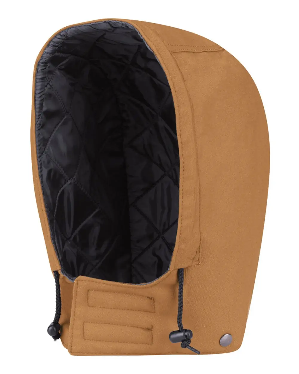 Red Kap Men's Blended Duck Snap-On Hood in Brown Duck