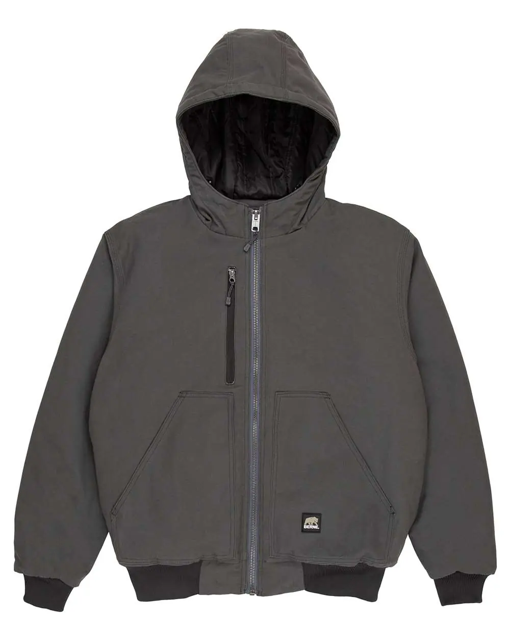 Berne Apparel Men's Modern Hooded Jacket