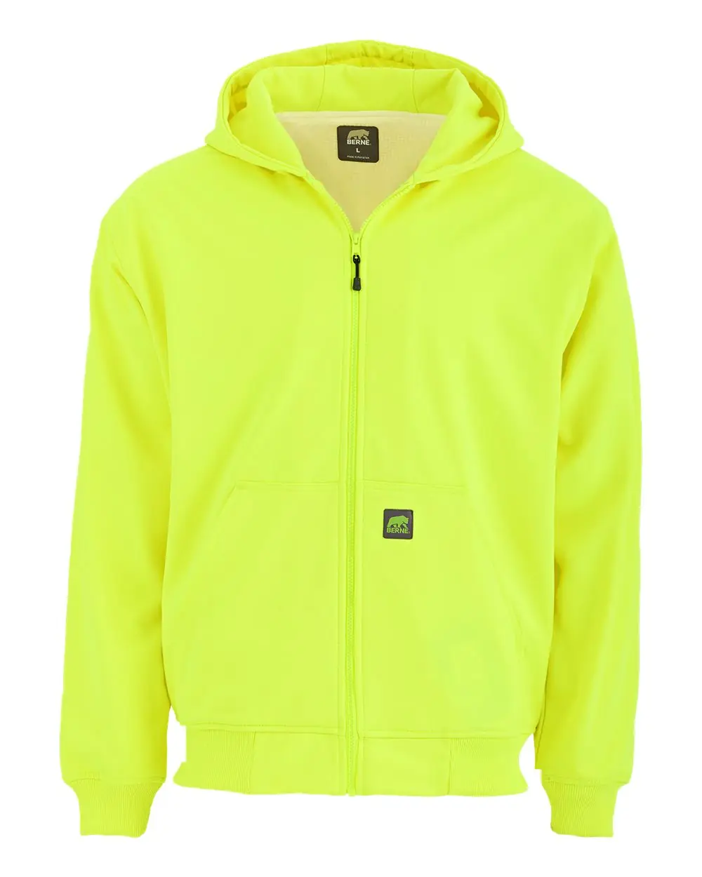 Berne Apparel Men's Heritage Thermal-Lined Full-Zip Hooded Sweatshirt