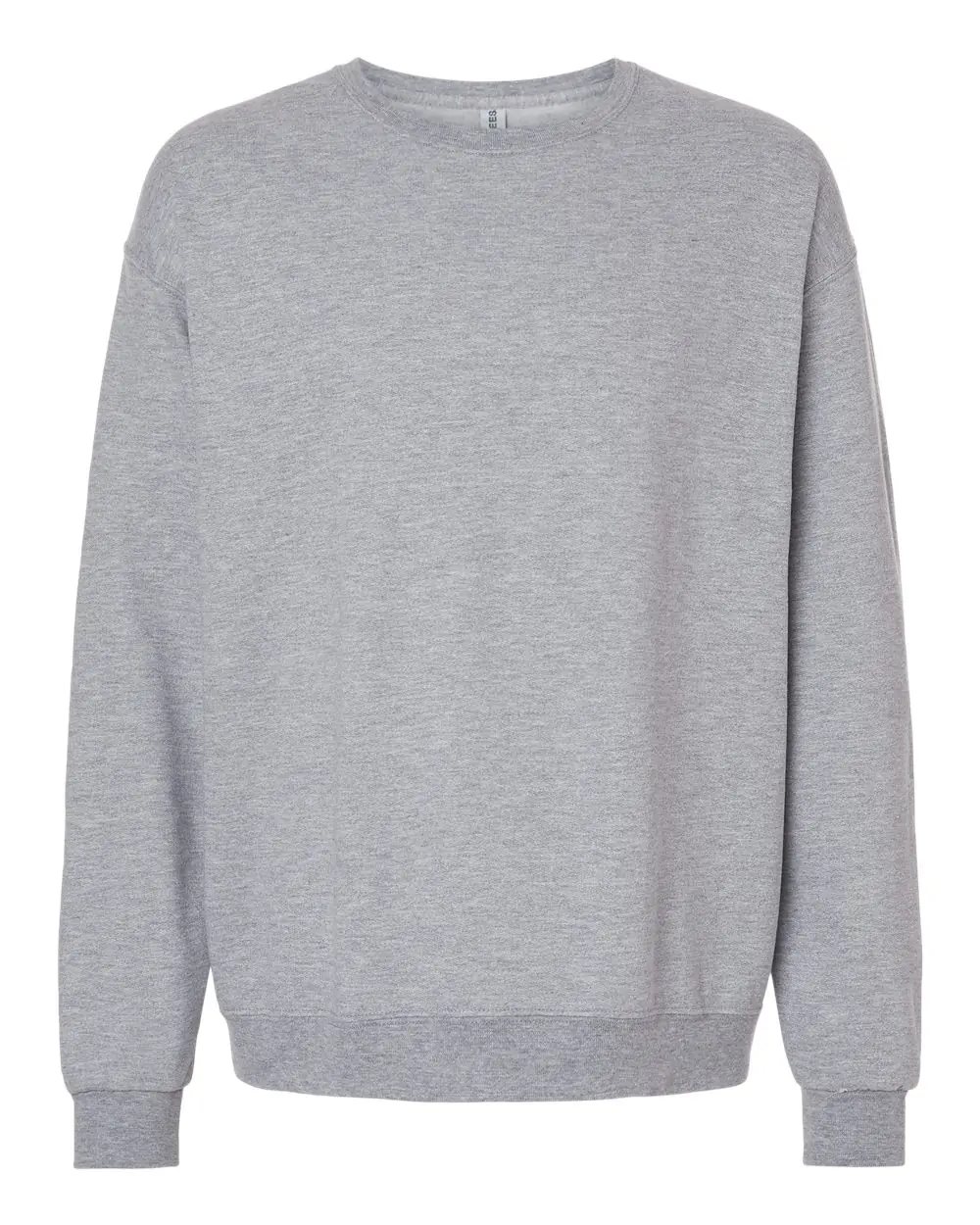 Jerzees Unisex Ultimate CVC Crewneck Sweatshirt in Athletic Heather