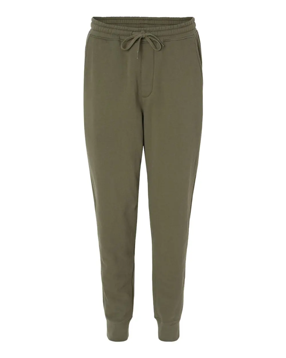 Independent Trading Co. Men's Midweight Fleece Sweatpants in Army