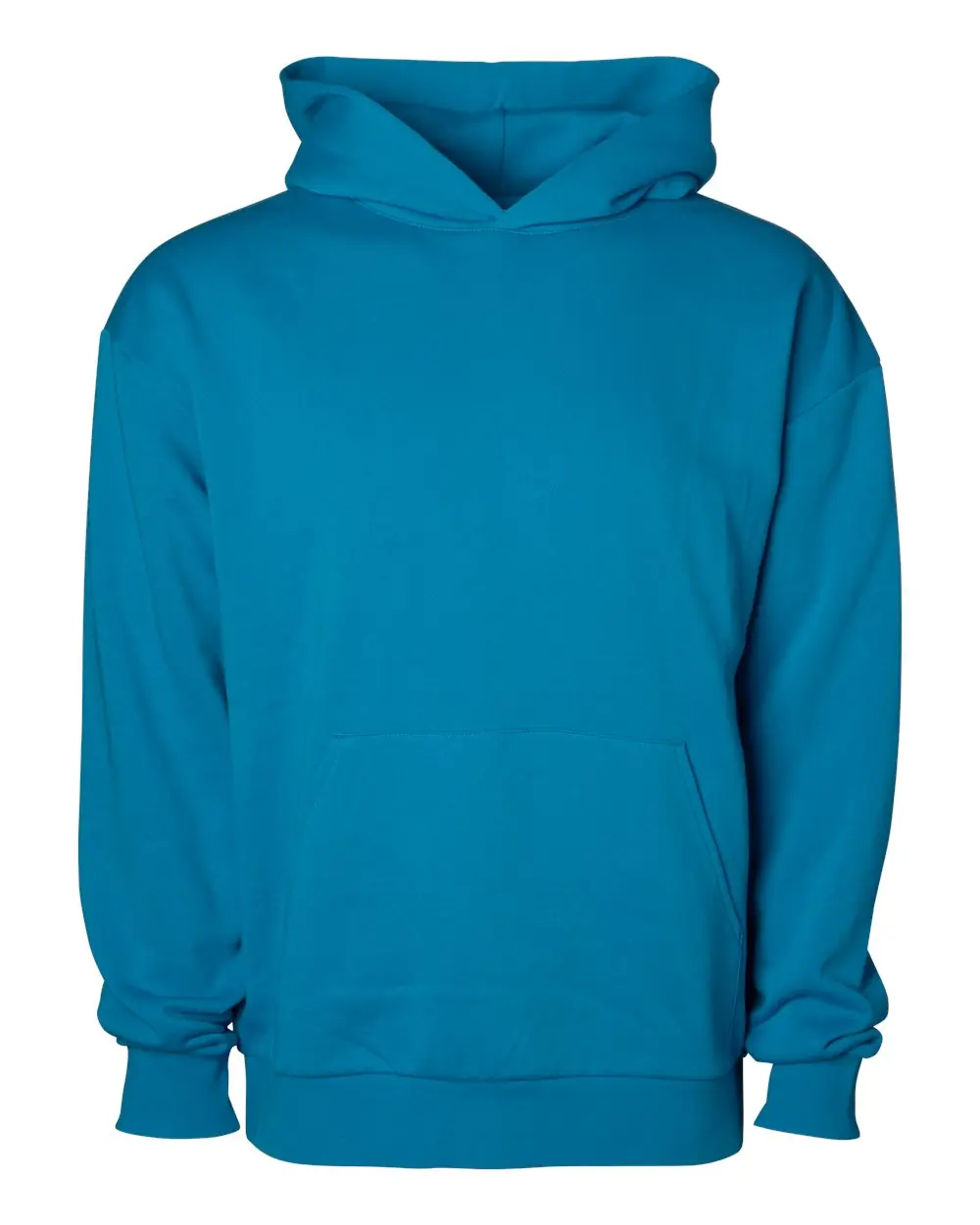 Independent Trading Co. Unisex Avenue Midweight Hooded Sweatshirt in Azure
