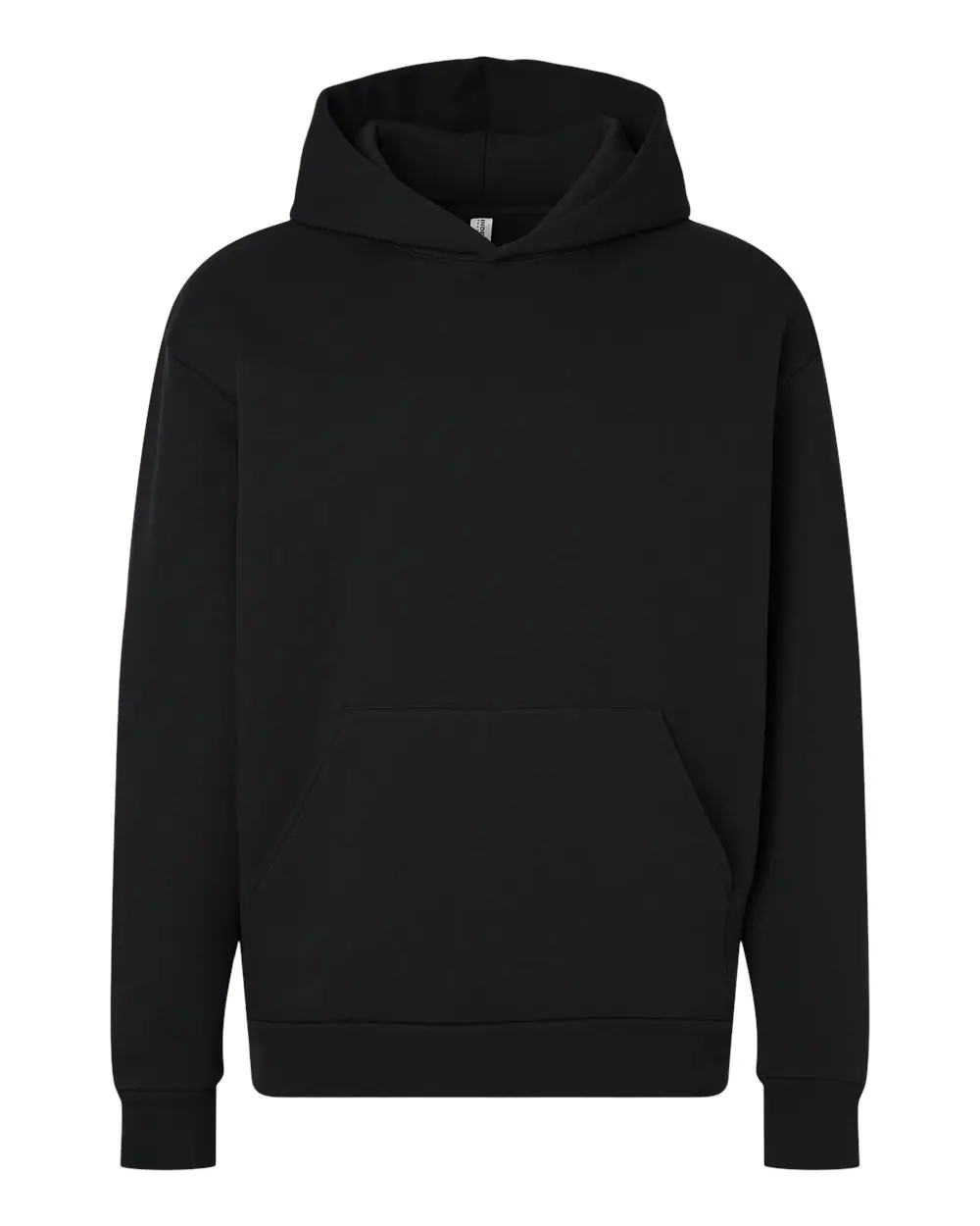 Independent Trading Co. Unisex Boulevard Heavyweight Hooded Sweatshirt in Black