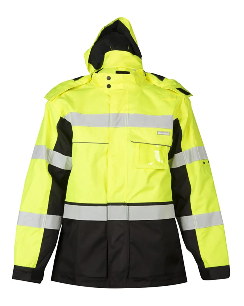 Kishigo Unisex Premium Black Series® Parka in Lime