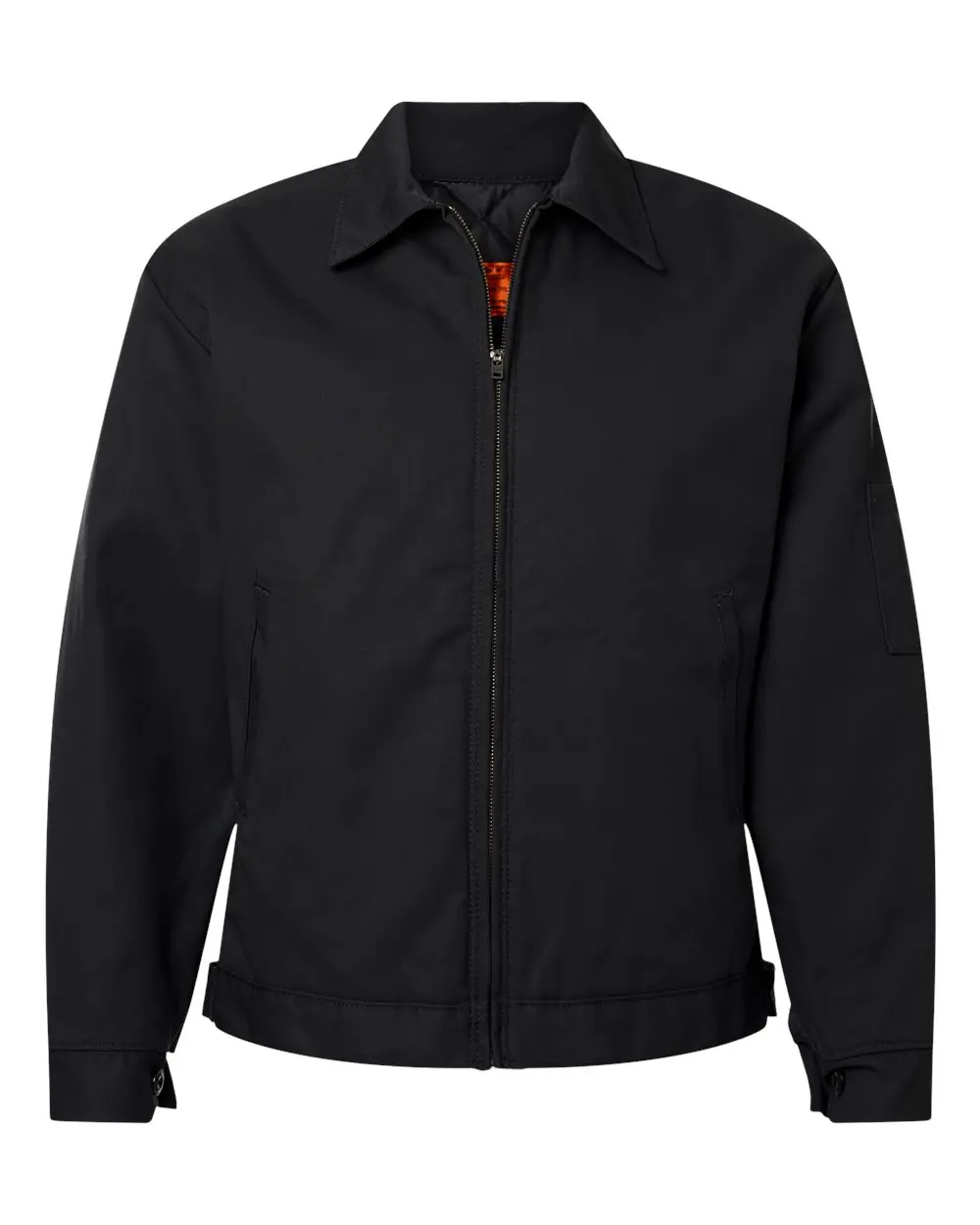 Red Kap Men's Waist Length Jacket in Black