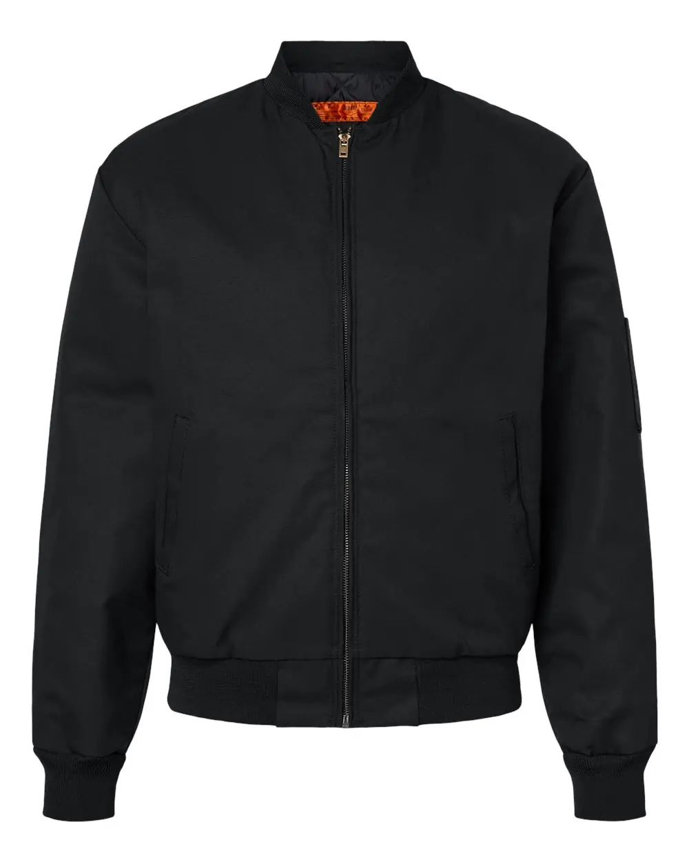 Red Kap Men's Solid Team Jacket in Black