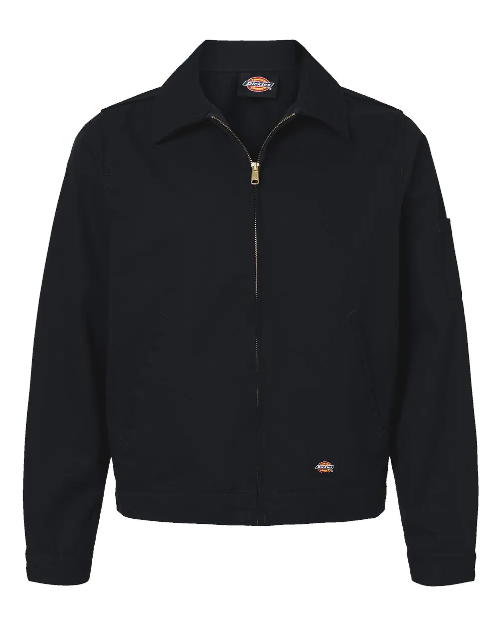 Dickies Men's Unlined Industrial Eisenhower Jacket in Black