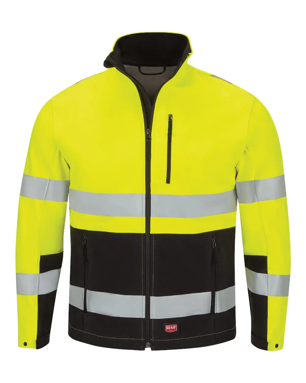 Red Kap Men's Hi-Visibility Soft Shell Jacket