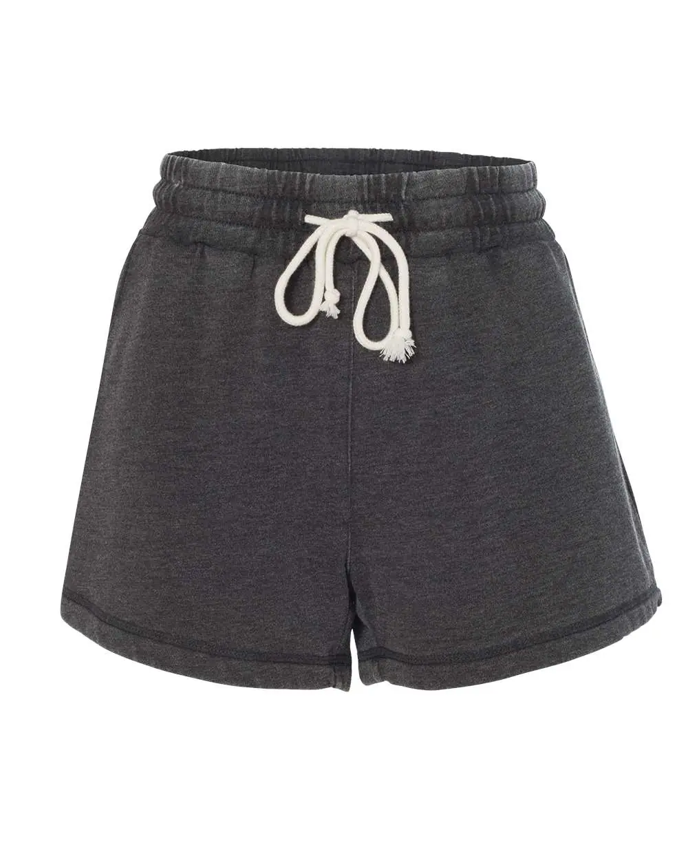 Boxercraft Women’s Enzyme-Washed Rally Shorts in Charcoal
